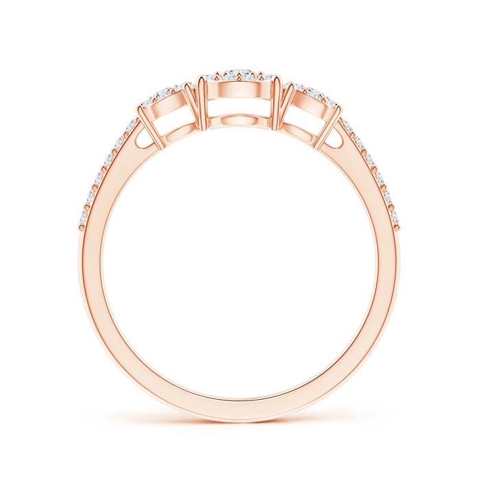 G, VS2 / 0.37 CT / 14 KT Rose Gold