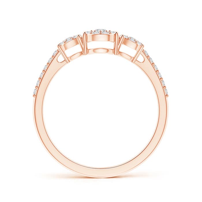 H, SI2 / 0.37 CT / 14 KT Rose Gold