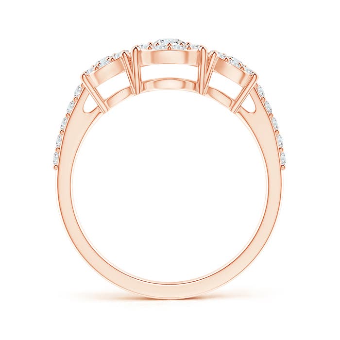 G, VS2 / 0.61 CT / 14 KT Rose Gold