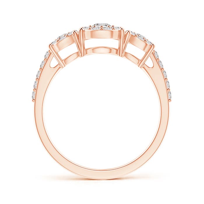 I-J, I1-I2 / 0.61 CT / 14 KT Rose Gold