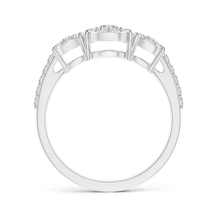 I-J, I1-I2 / 0.61 CT / 14 KT White Gold