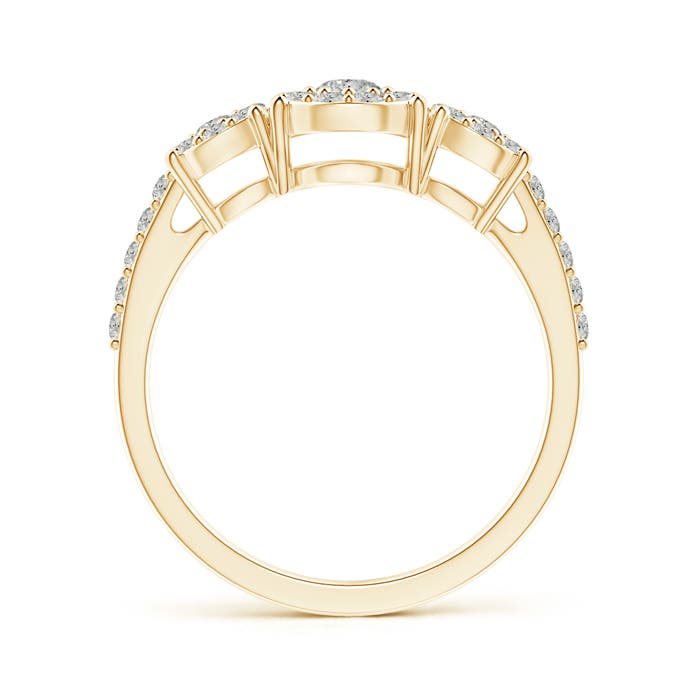 K, I3 / 0.61 CT / 14 KT Yellow Gold