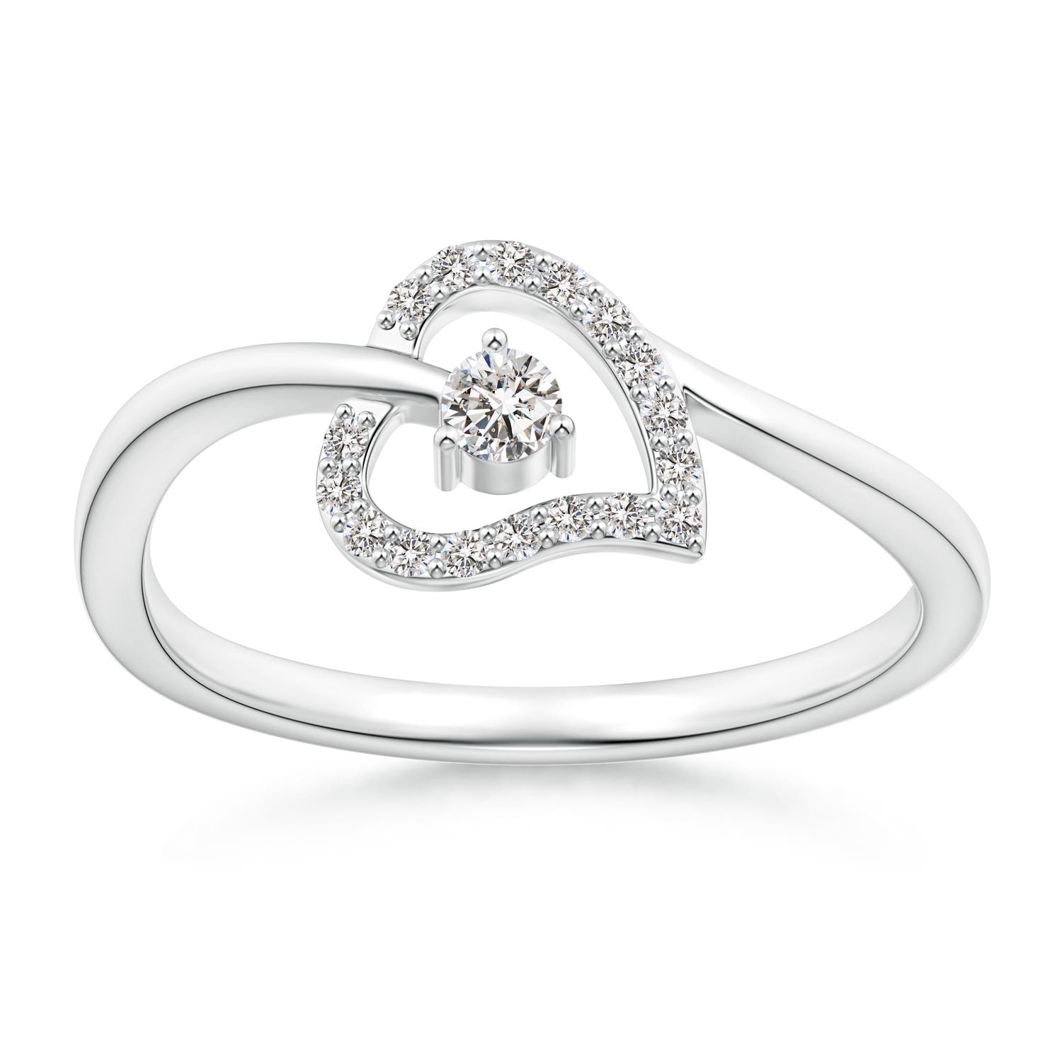 I-J, I1-I2 / 0.15 CT / 14 KT White Gold