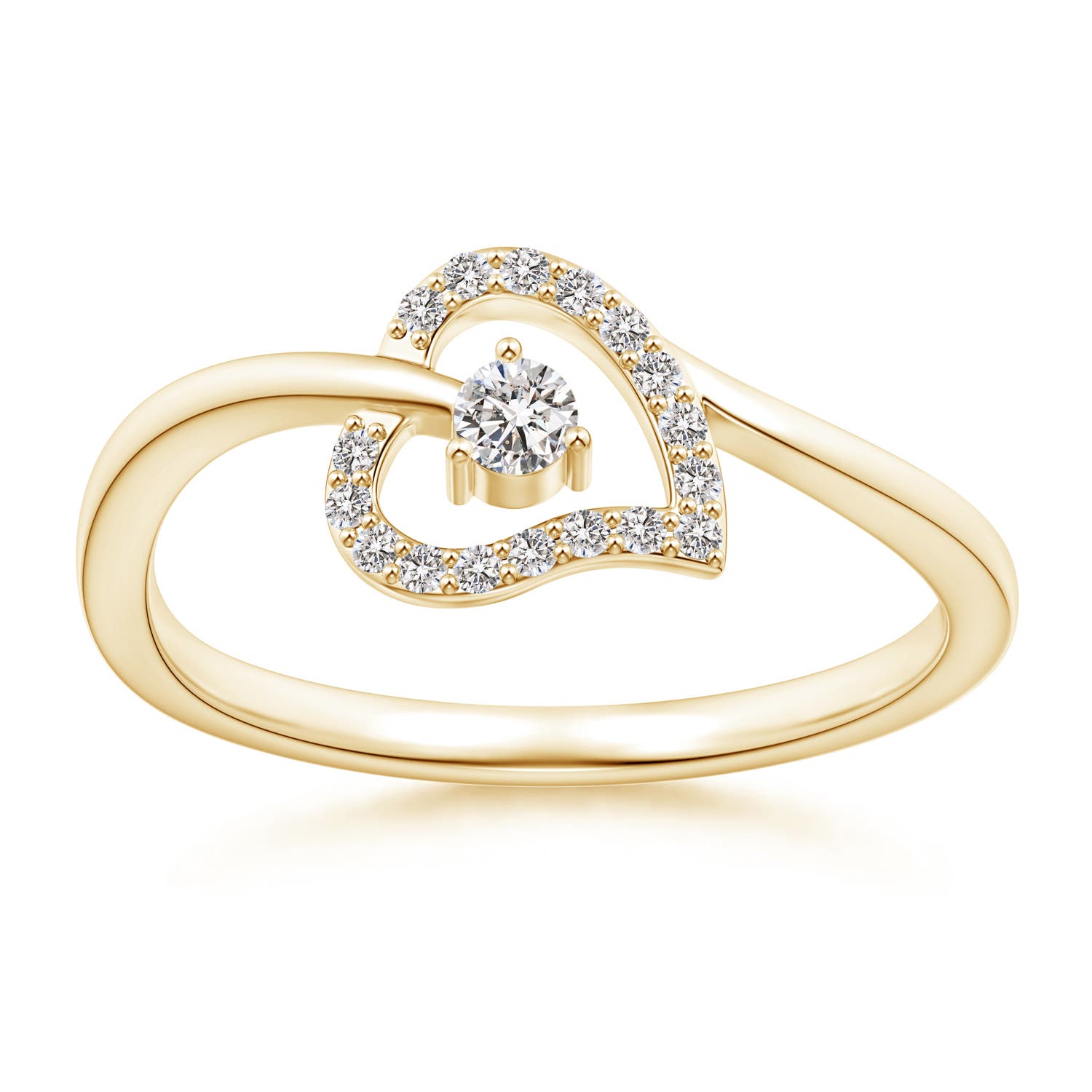 I-J, I1-I2 / 0.15 CT / 14 KT Yellow Gold