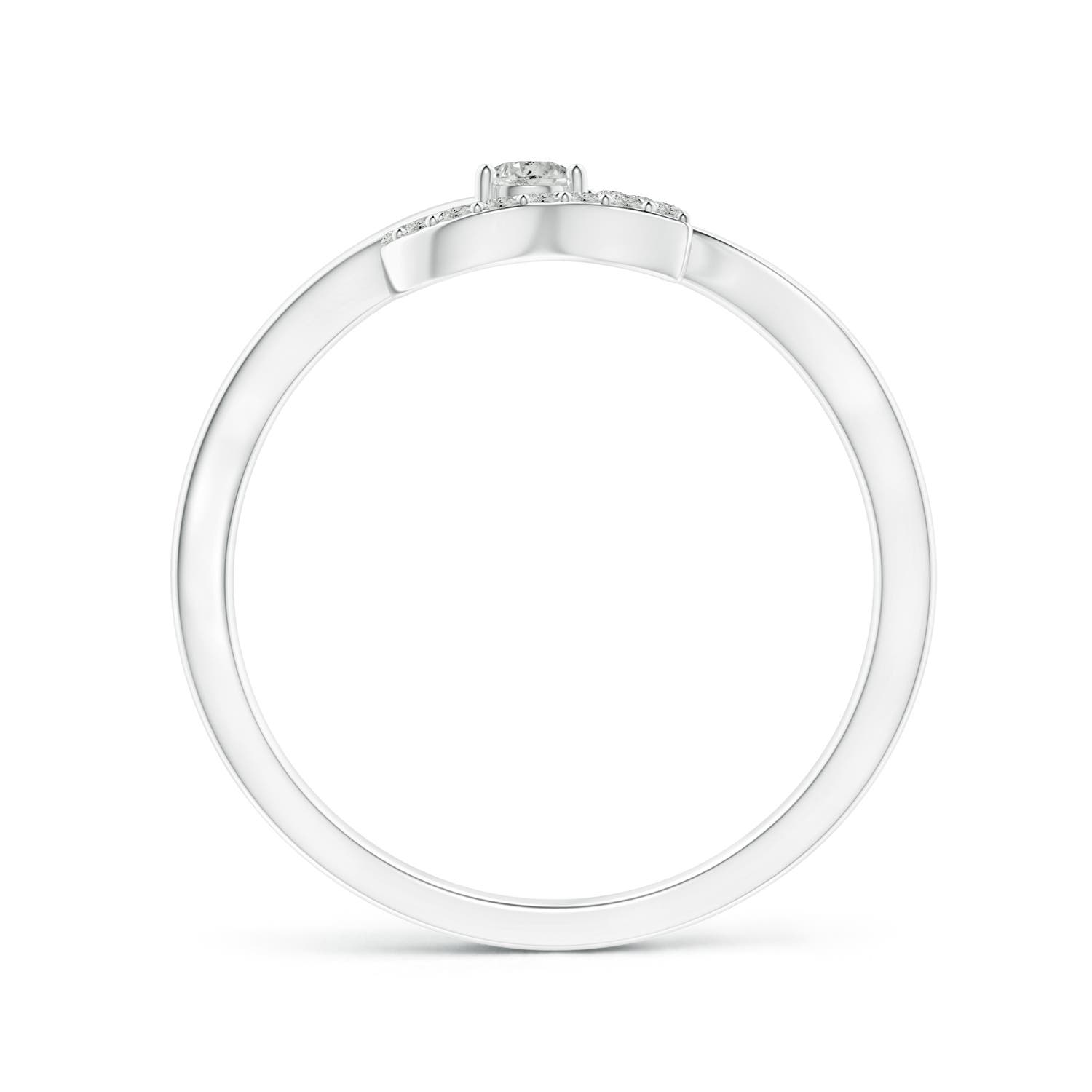 K, I3 / 0.15 CT / 14 KT White Gold