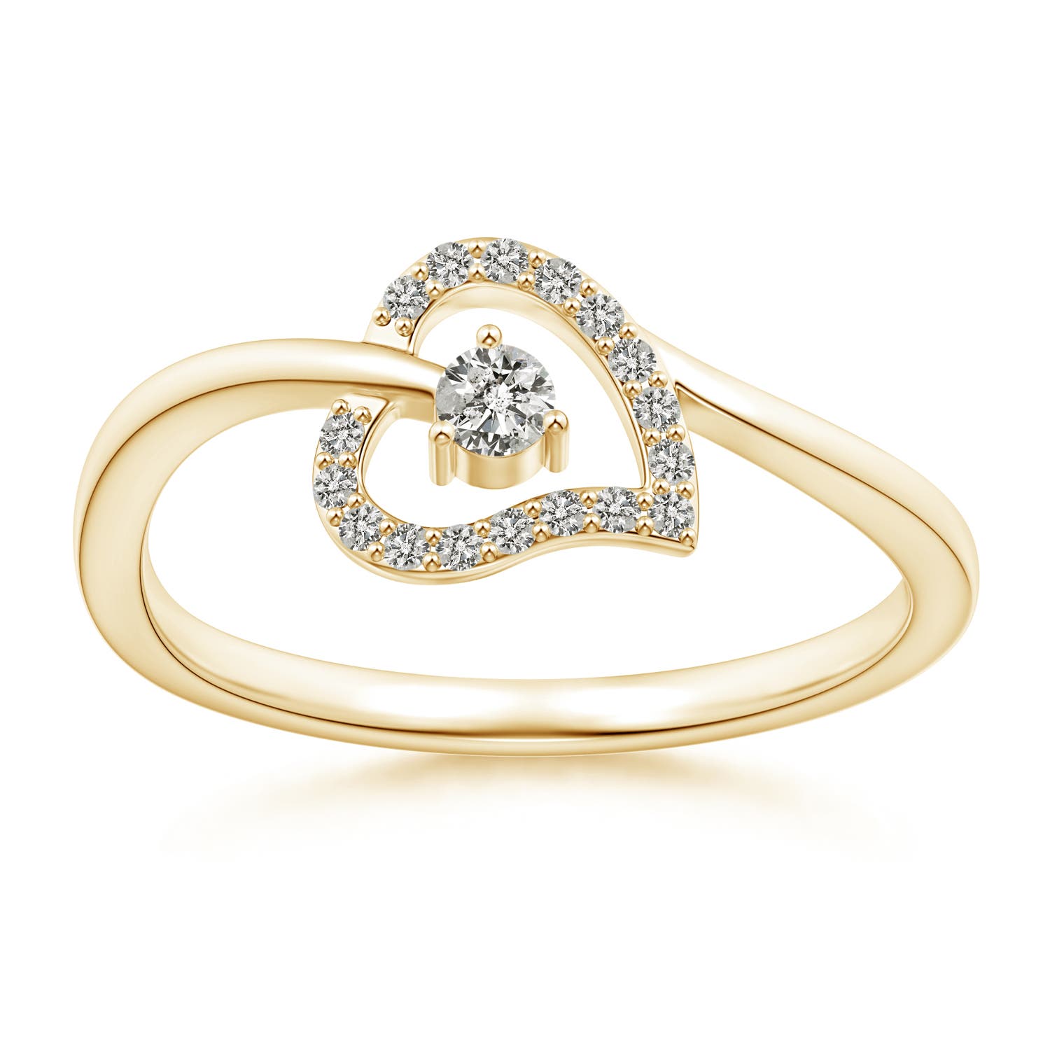 K, I3 / 0.15 CT / 14 KT Yellow Gold