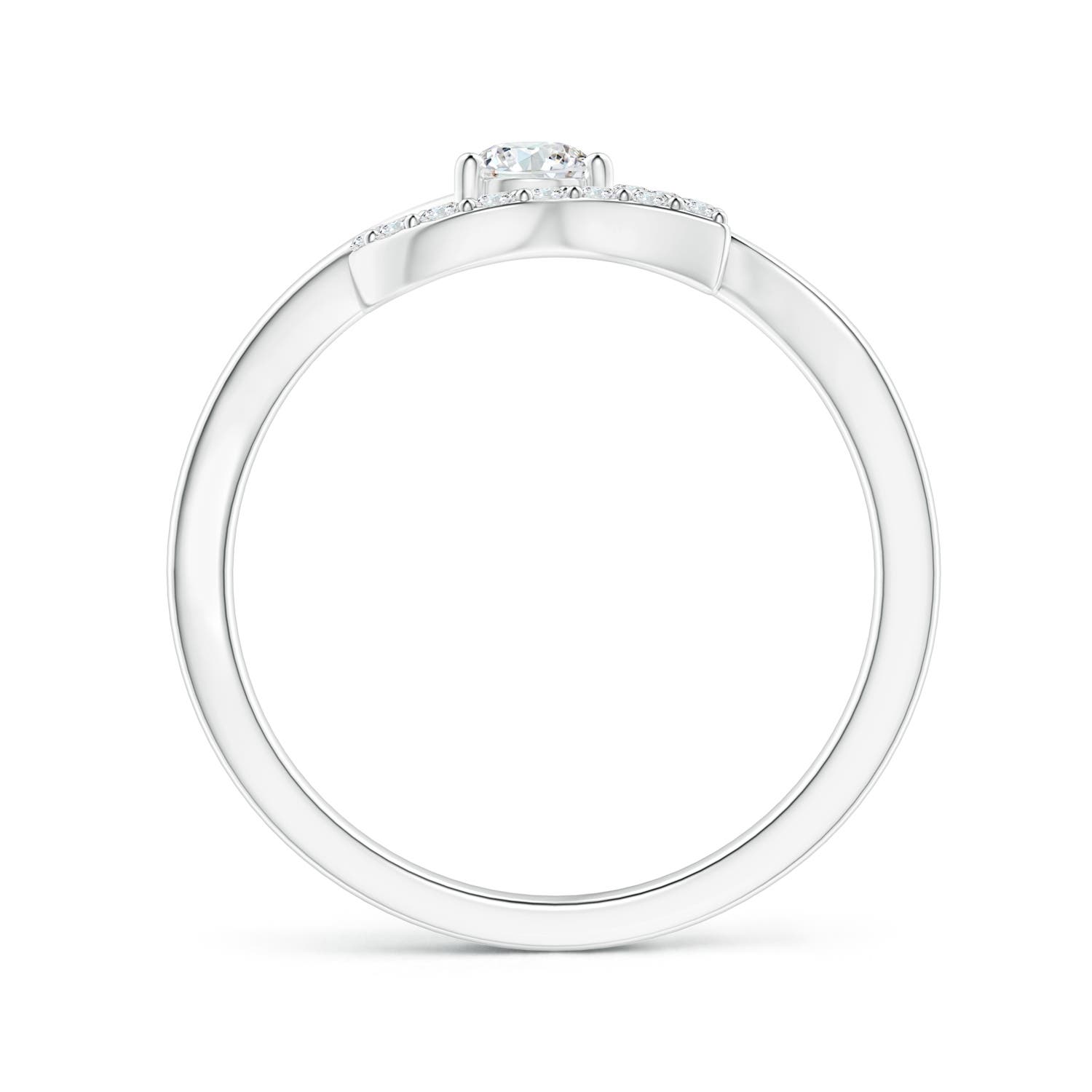 G, VS2 / 0.31 CT / 14 KT White Gold