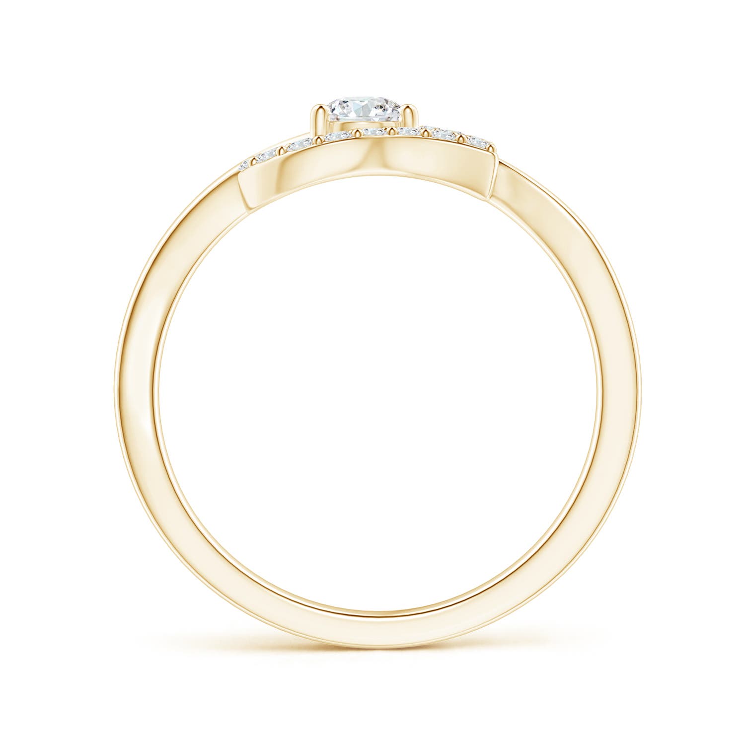 G, VS2 / 0.31 CT / 14 KT Yellow Gold