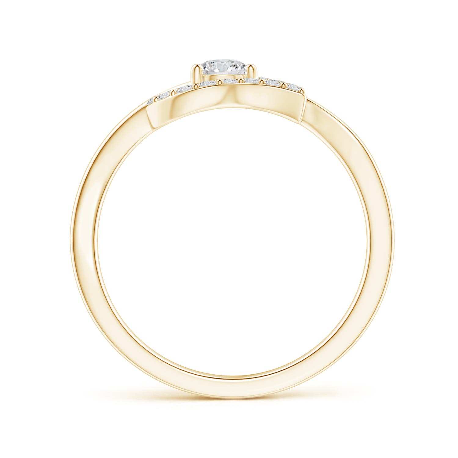 H, SI2 / 0.31 CT / 14 KT Yellow Gold