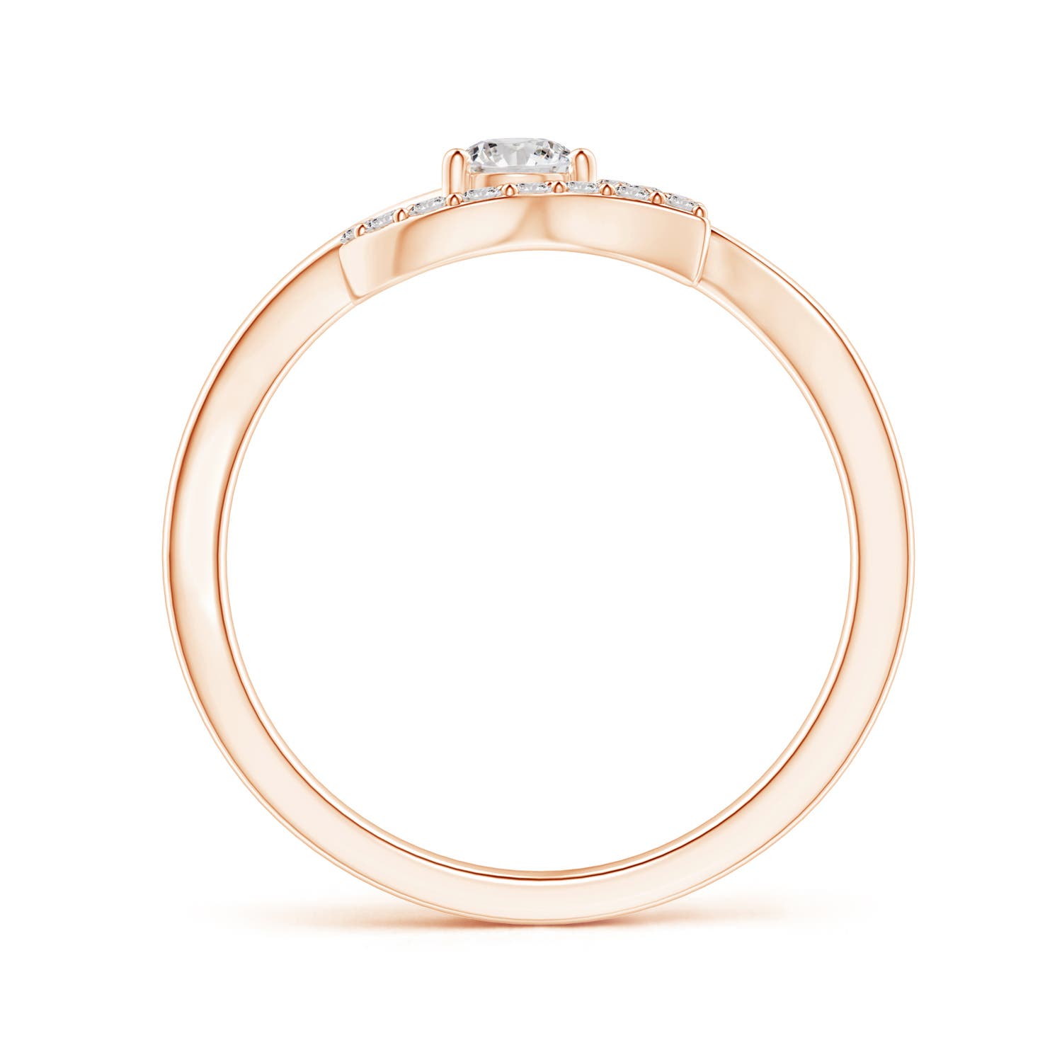 I-J, I1-I2 / 0.31 CT / 14 KT Rose Gold