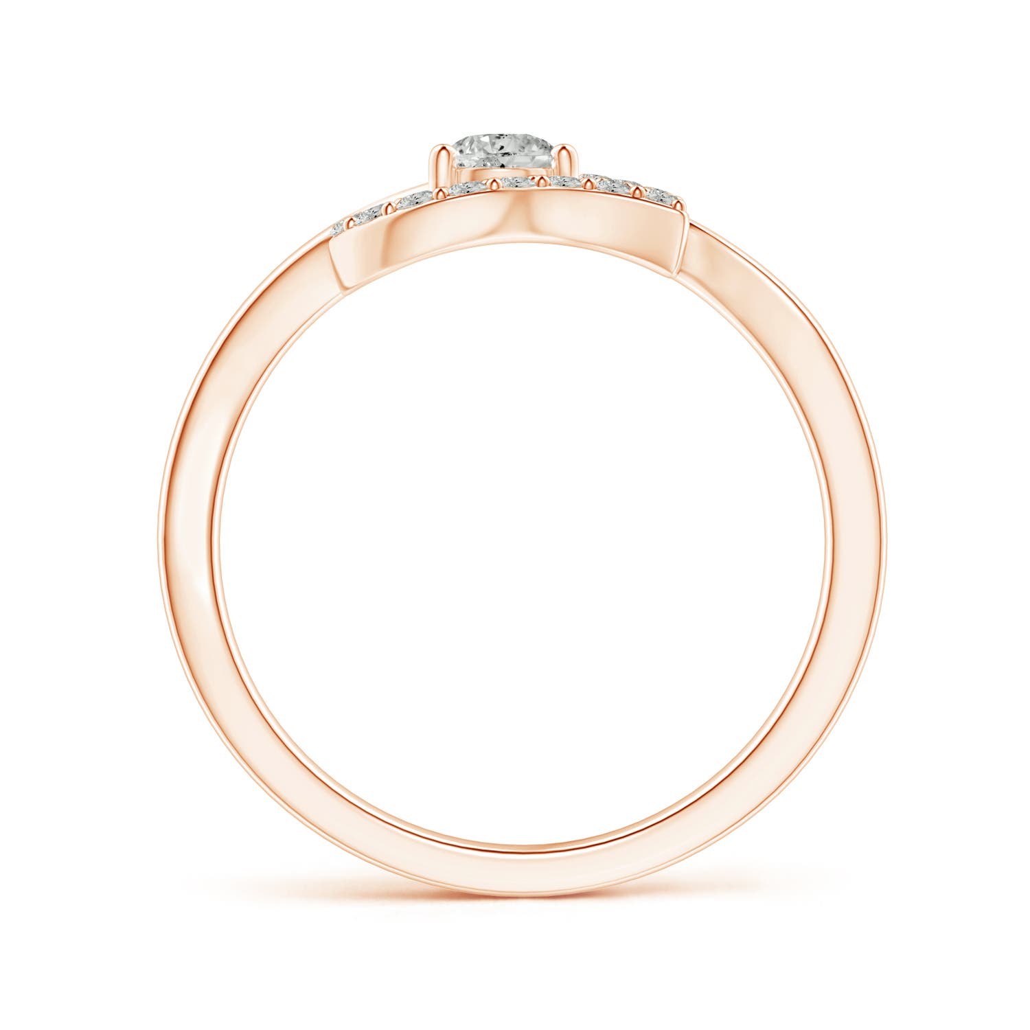 K, I3 / 0.31 CT / 14 KT Rose Gold