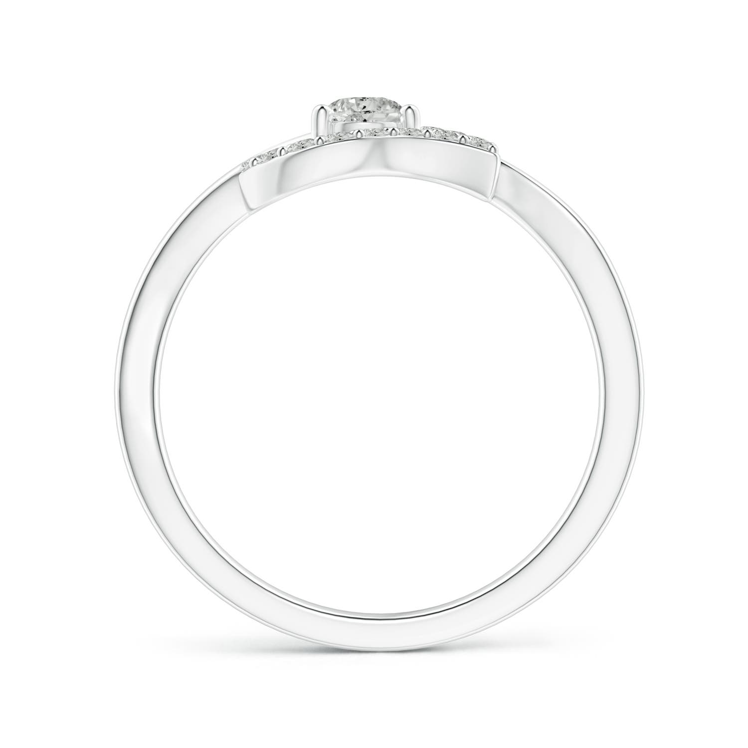 K, I3 / 0.31 CT / 14 KT White Gold