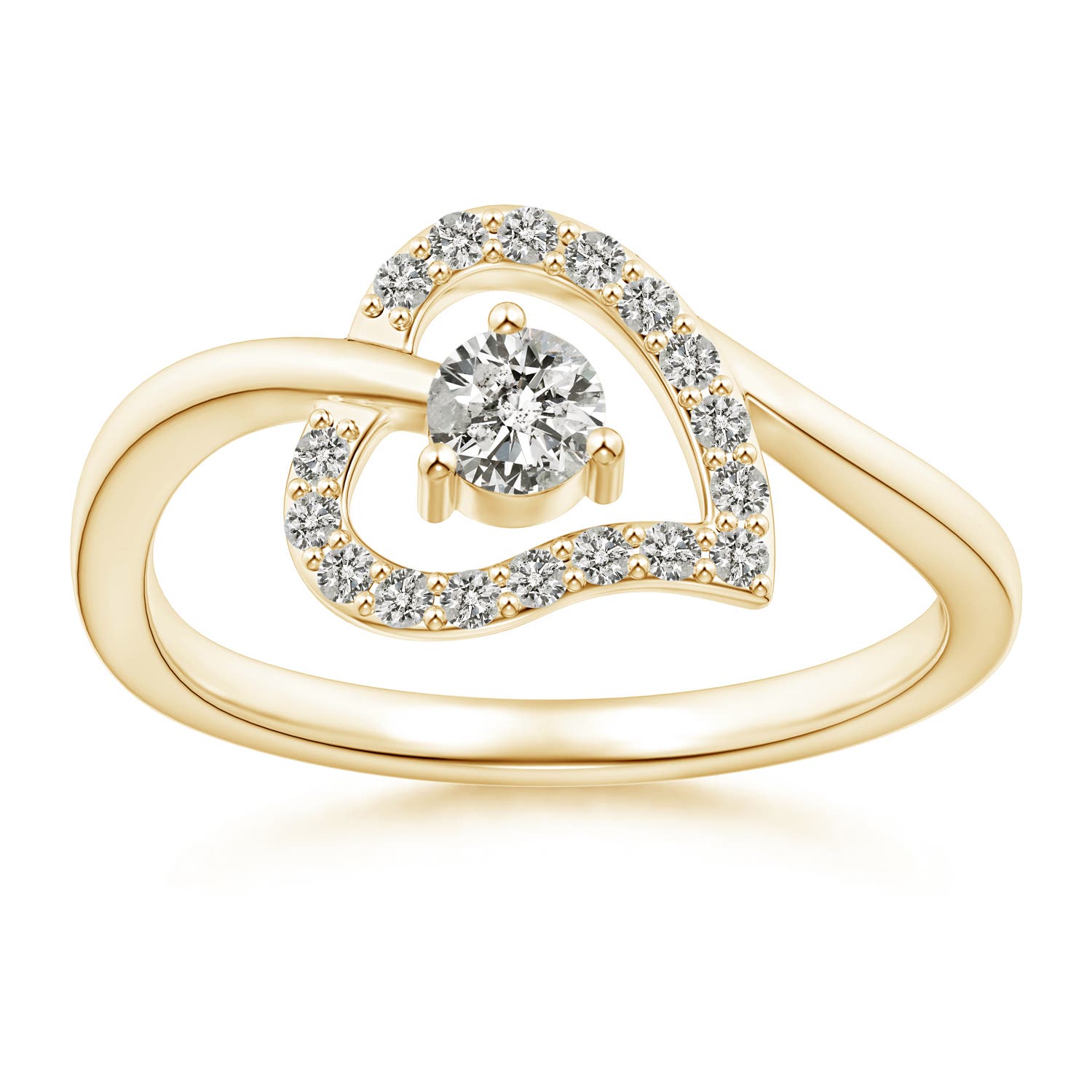 K, I3 / 0.31 CT / 14 KT Yellow Gold