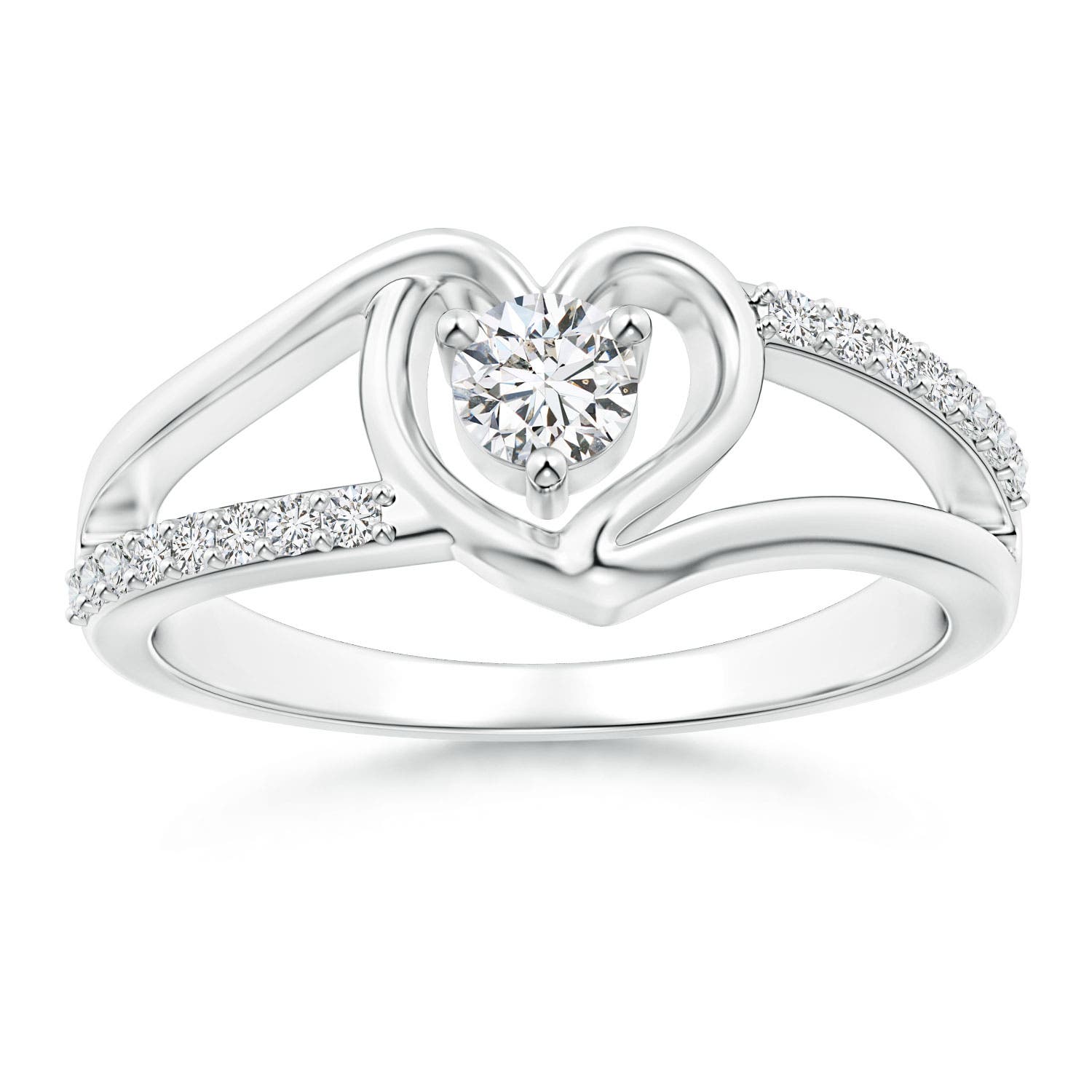 H, SI2 / 0.35 CT / 14 KT White Gold