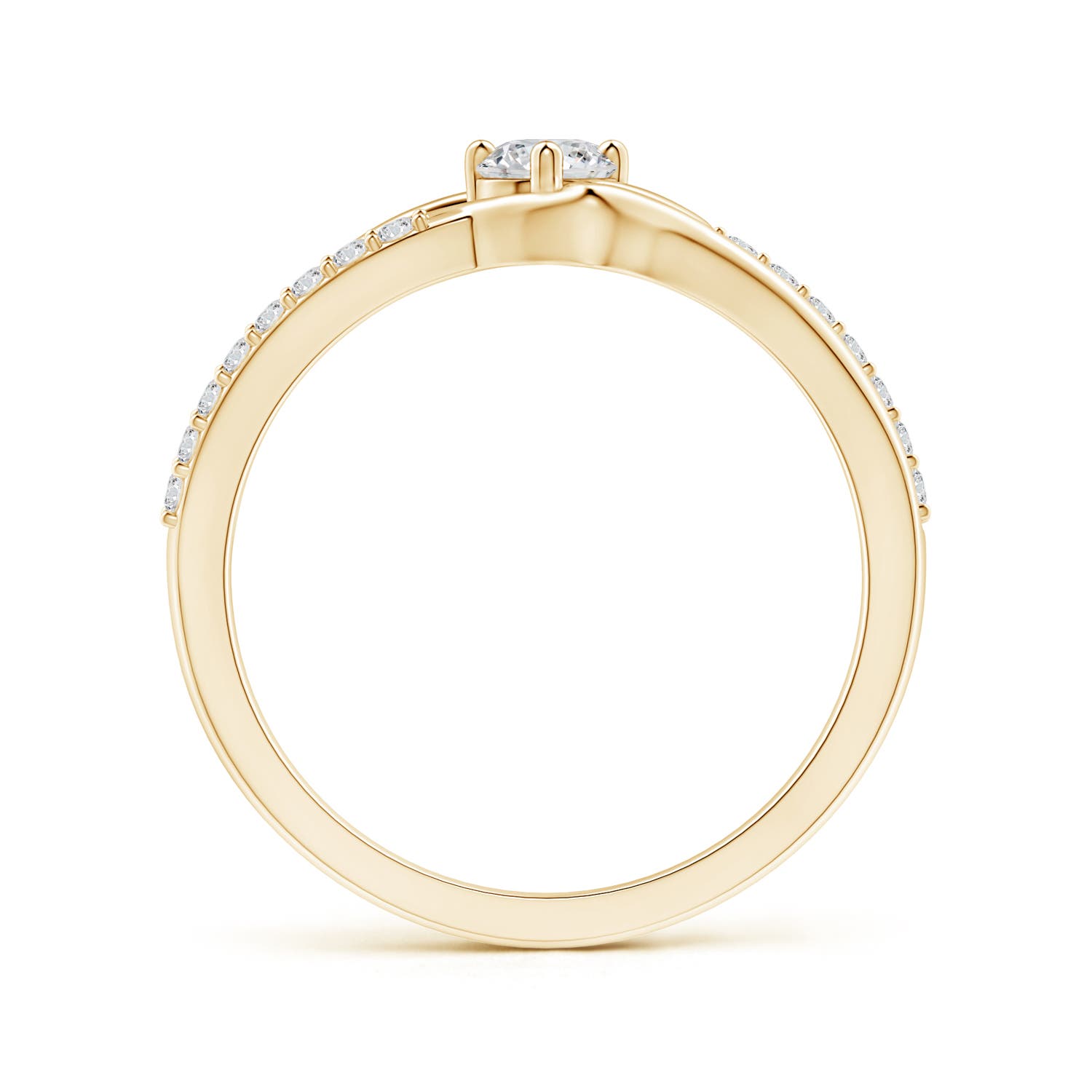 H, SI2 / 0.35 CT / 14 KT Yellow Gold