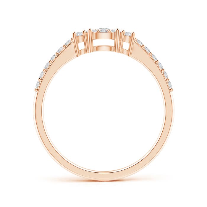 H, SI2 / 0.29 CT / 14 KT Rose Gold