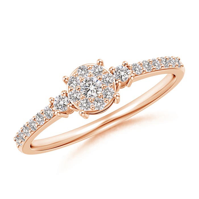 I-J, I1-I2 / 0.29 CT / 14 KT Rose Gold