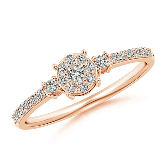 K, I3 / 0.29 CT / 14 KT Rose Gold