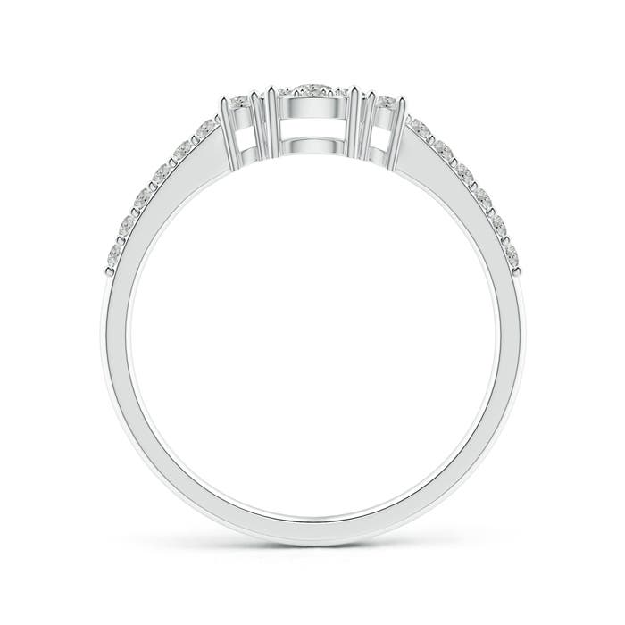 K, I3 / 0.29 CT / 14 KT White Gold