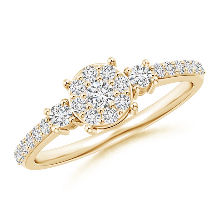 H, SI2 / 0.45 CT / 14 KT Yellow Gold