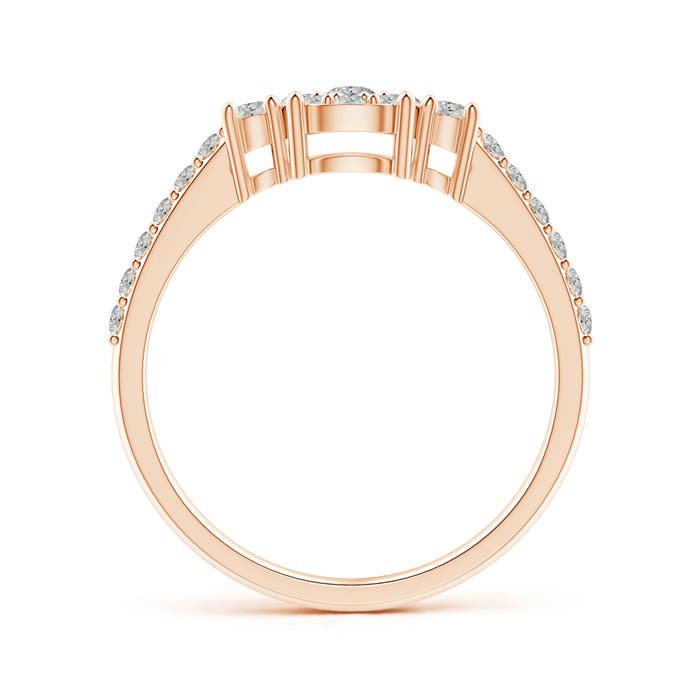 K, I3 / 0.45 CT / 14 KT Rose Gold