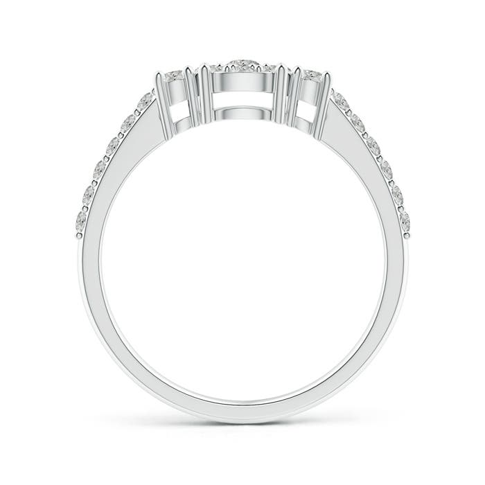 K, I3 / 0.45 CT / 14 KT White Gold