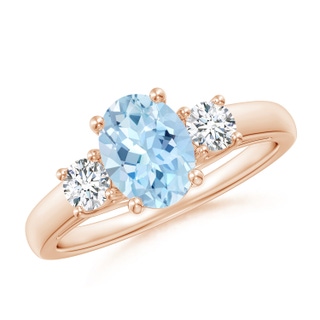 Oval AAA Aquamarine