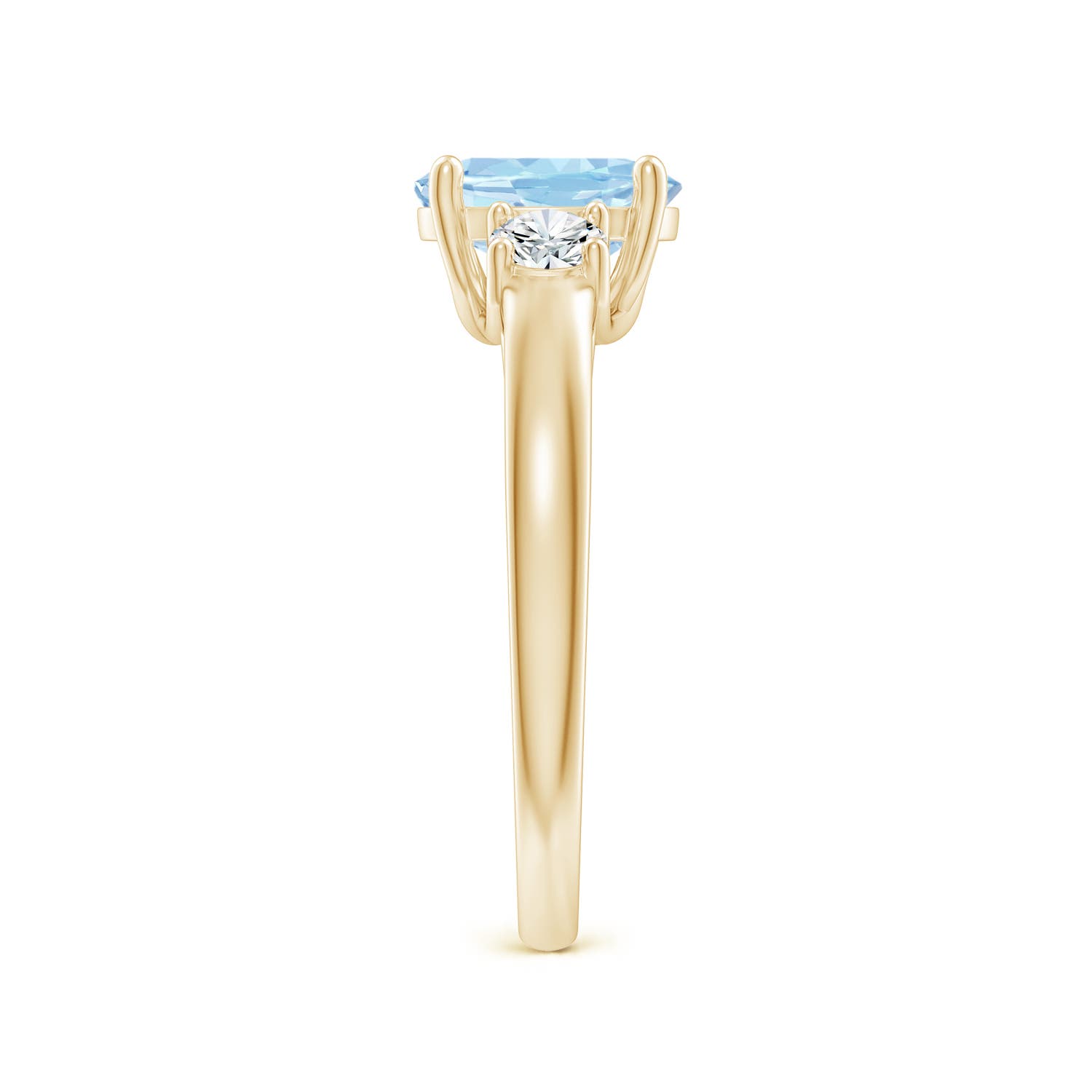 AAA - Aquamarine / 1.32 CT / 14 KT Yellow Gold