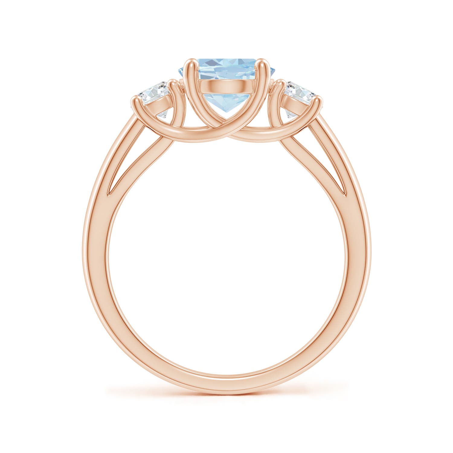 A - Aquamarine / 1.9 CT / 14 KT Rose Gold