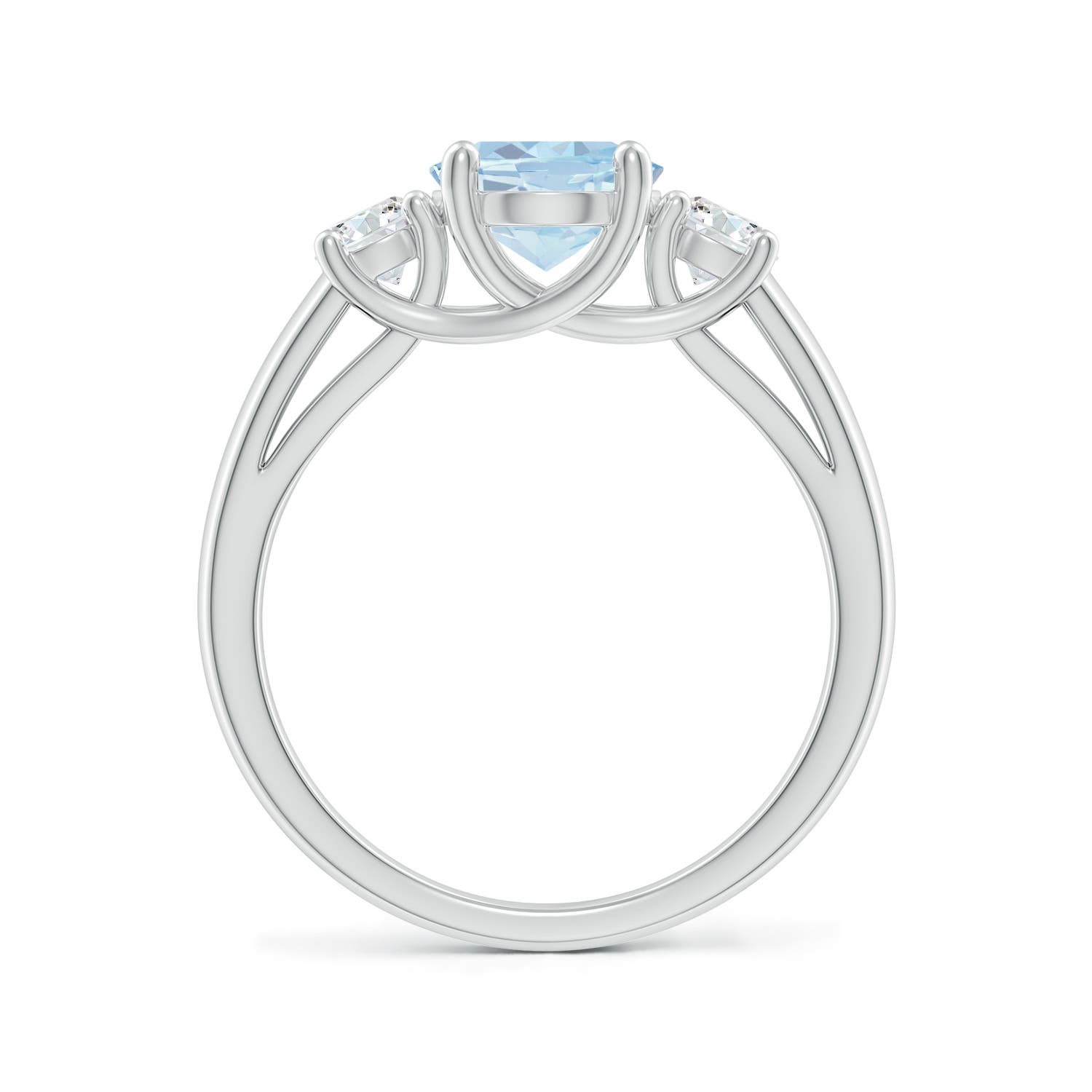 A - Aquamarine / 1.9 CT / 14 KT White Gold