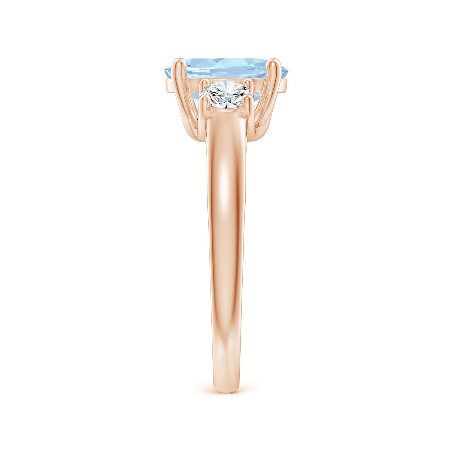 AA - Aquamarine / 1.9 CT / 14 KT Rose Gold