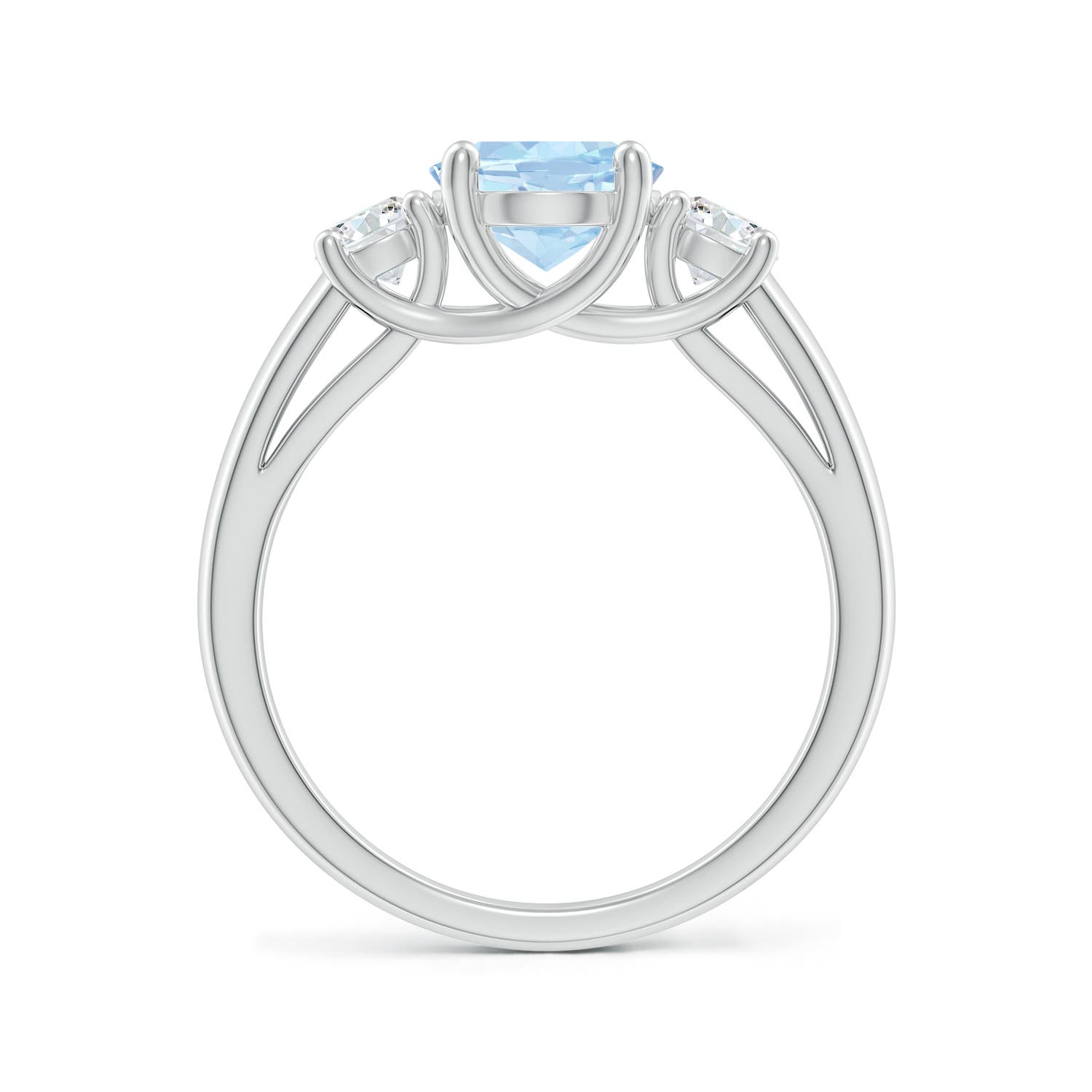 AA - Aquamarine / 1.9 CT / 14 KT White Gold