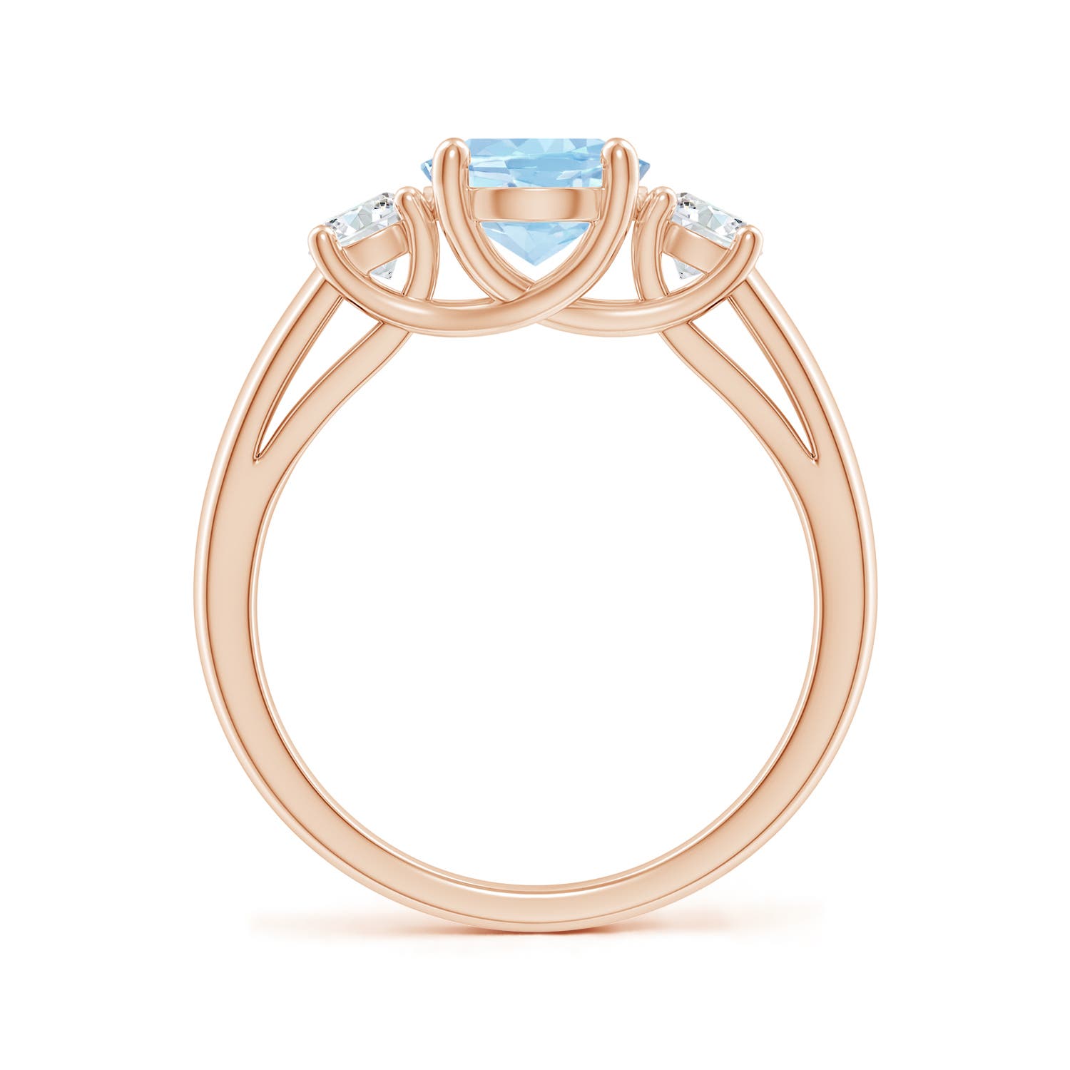 AAA - Aquamarine / 1.9 CT / 14 KT Rose Gold