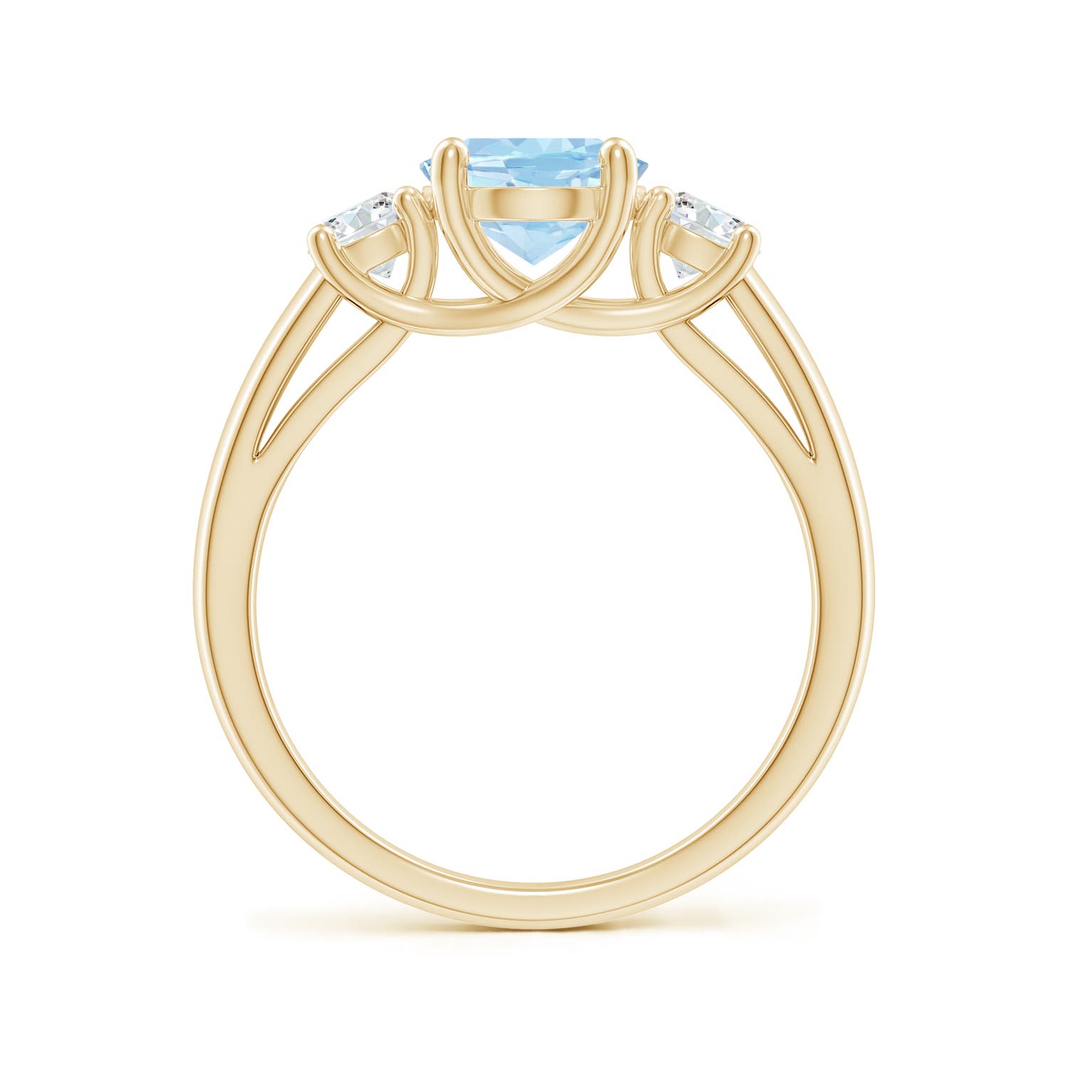 AAA - Aquamarine / 1.9 CT / 14 KT Yellow Gold