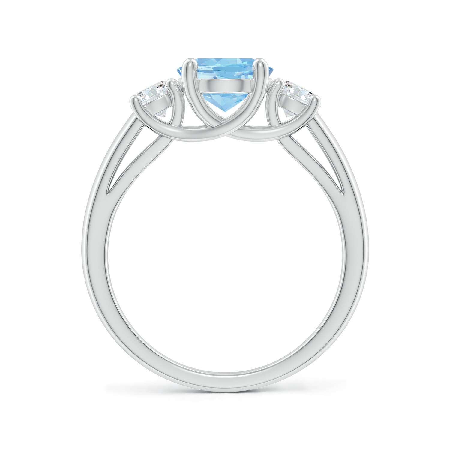 AAAA - Aquamarine / 1.9 CT / 14 KT White Gold