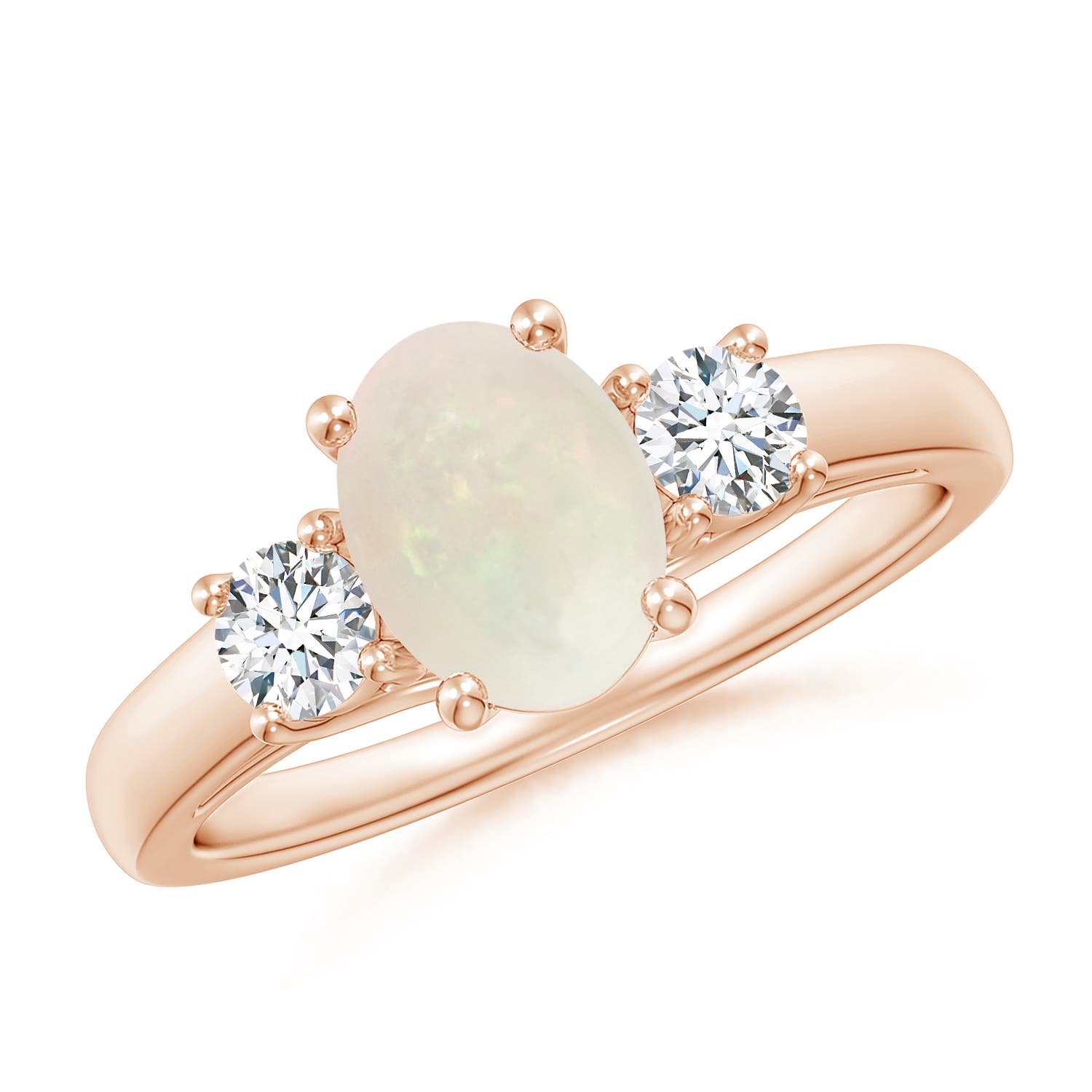 A - Opal / 1.12 CT / 14 KT Rose Gold