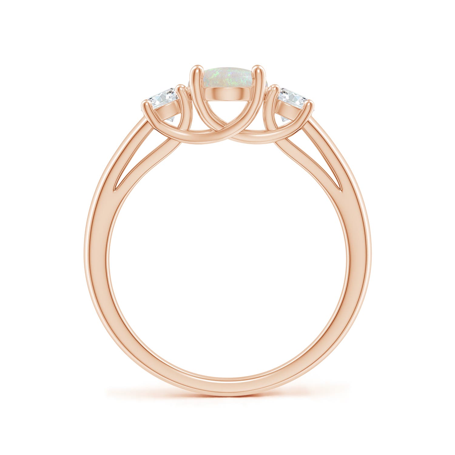 AA - Opal / 1.12 CT / 14 KT Rose Gold