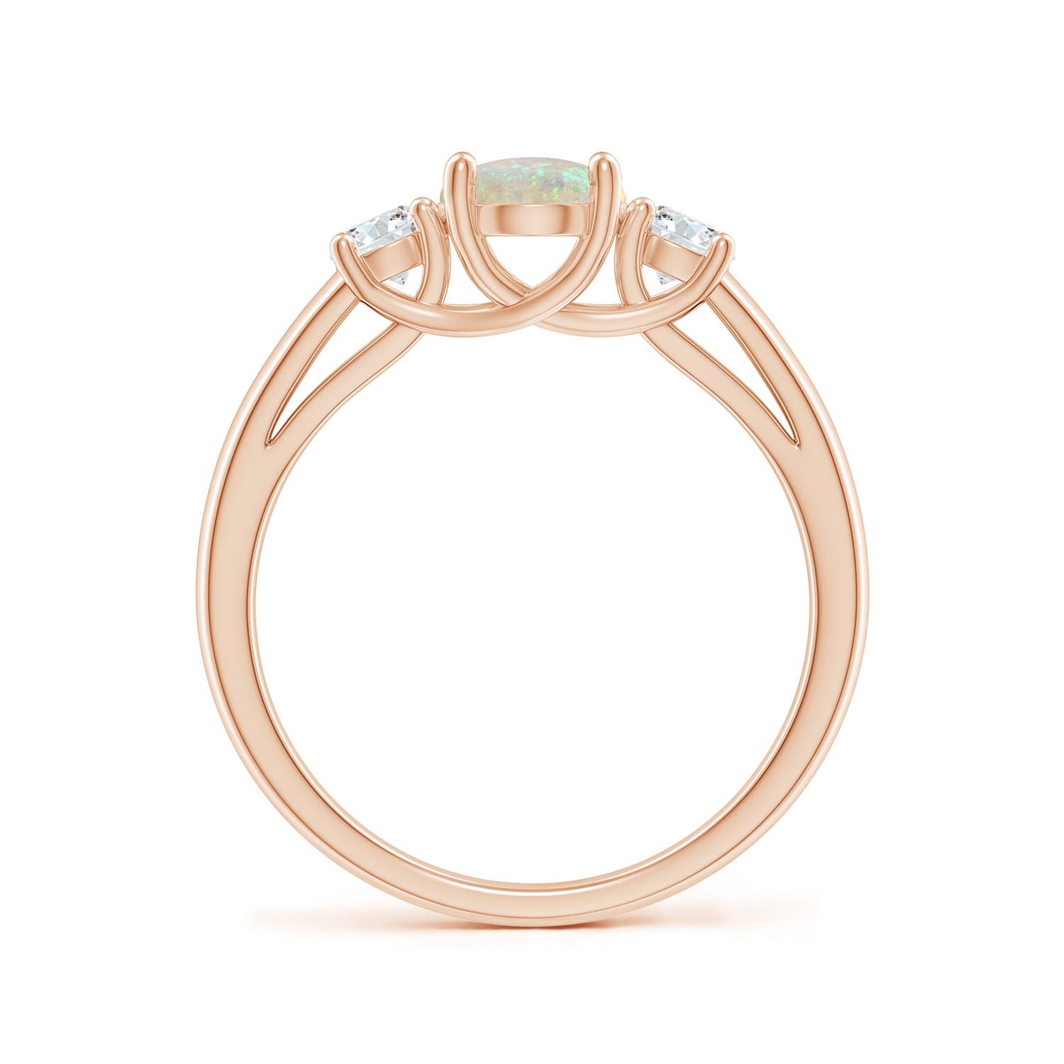 AAA - Opal / 1.12 CT / 14 KT Rose Gold