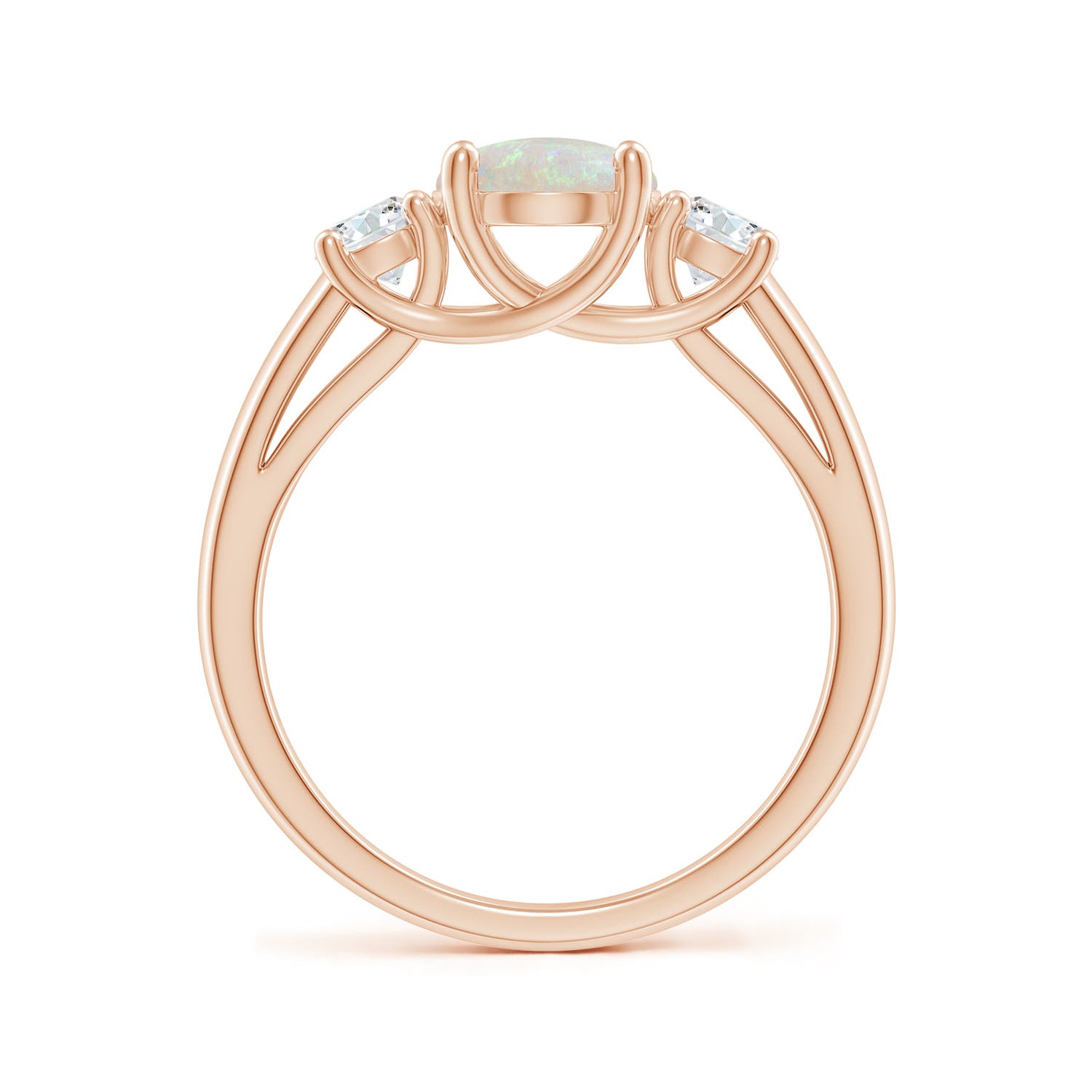 AA - Opal / 1.5 CT / 14 KT Rose Gold