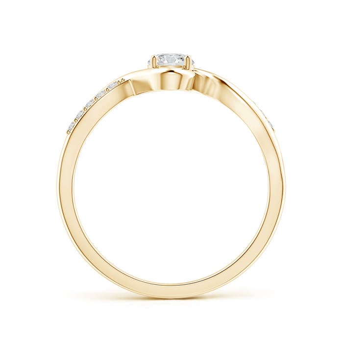 H, SI2 / 0.33 CT / 14 KT Yellow Gold