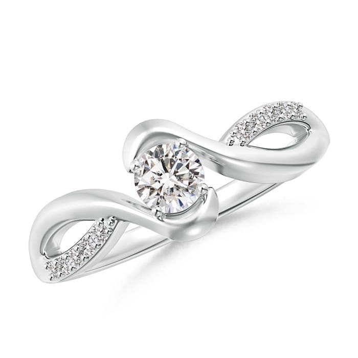 I-J, I1-I2 / 0.33 CT / 14 KT White Gold