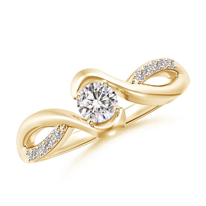 I-J, I1-I2 / 0.33 CT / 14 KT Yellow Gold