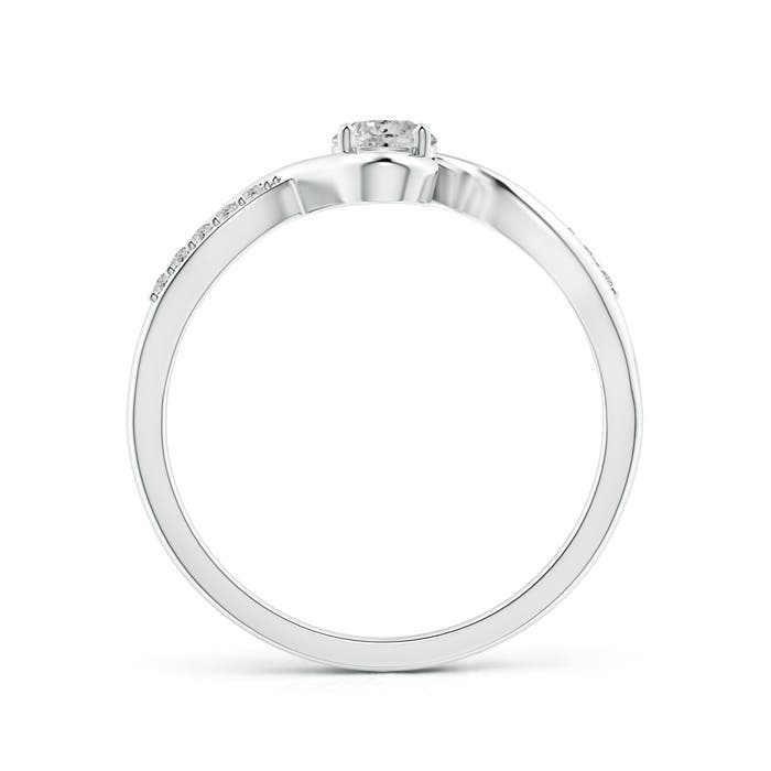 K, I3 / 0.33 CT / 14 KT White Gold