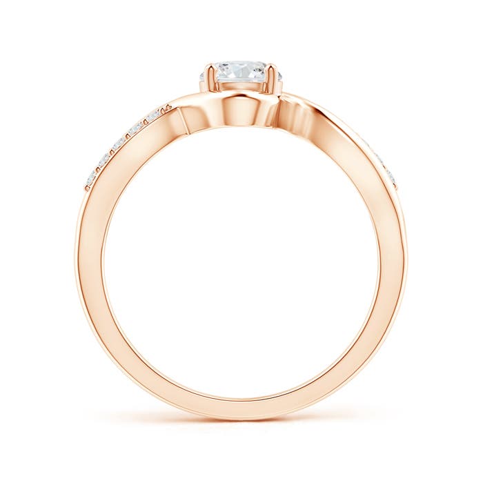 G, VS2 / 0.65 CT / 14 KT Rose Gold