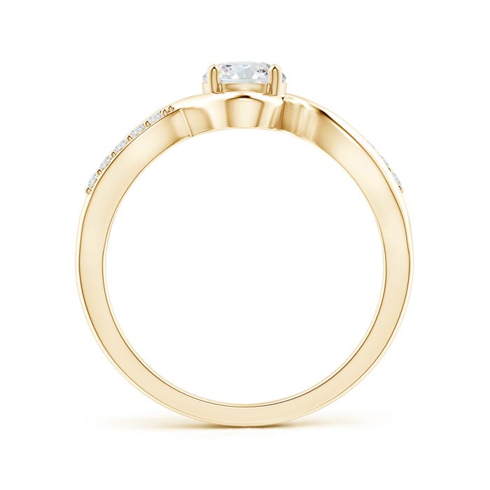 F-G, VS / 0.65 CT / 14 KT Yellow Gold