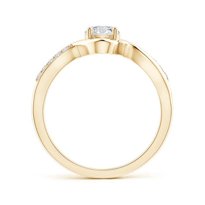 H, SI2 / 0.65 CT / 14 KT Yellow Gold