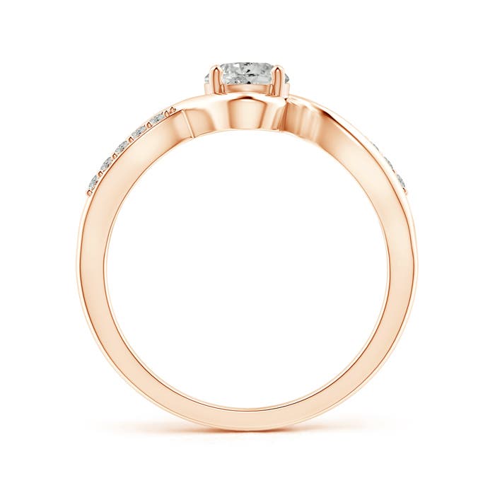 K, I3 / 0.65 CT / 14 KT Rose Gold