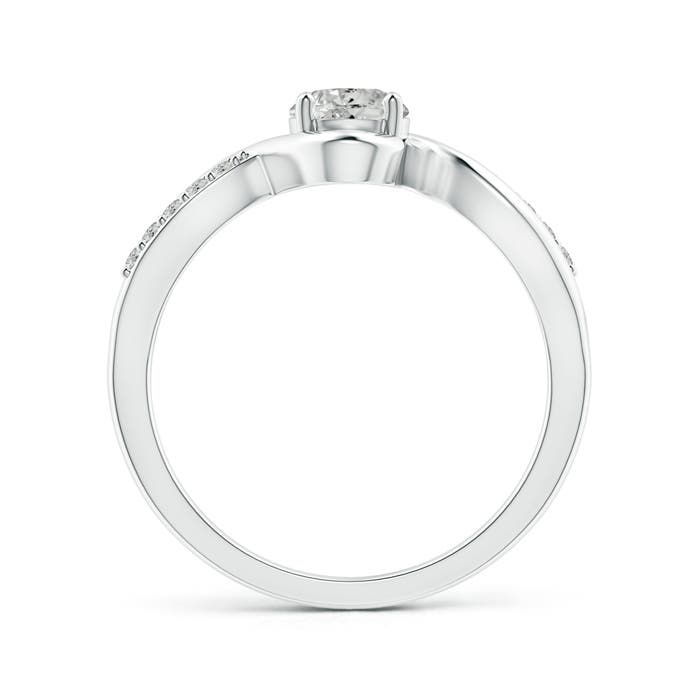 K, I3 / 0.65 CT / 14 KT White Gold