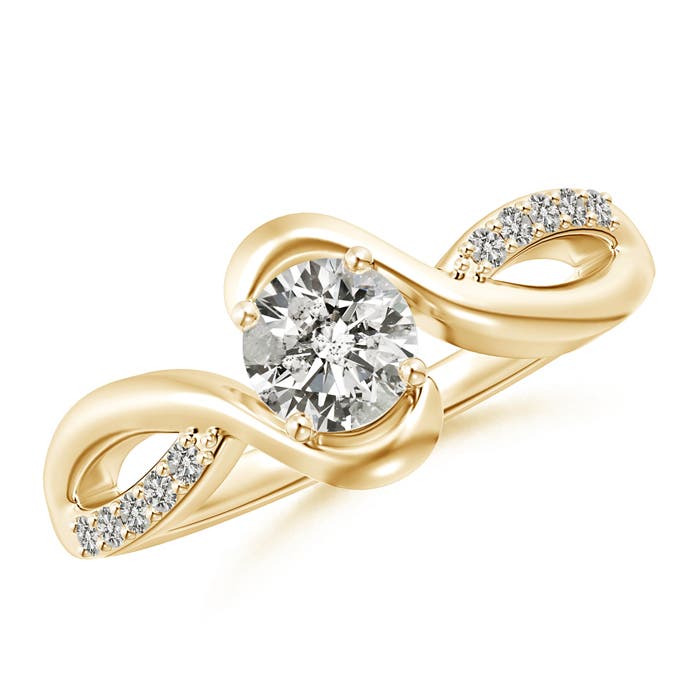 K, I3 / 0.65 CT / 14 KT Yellow Gold