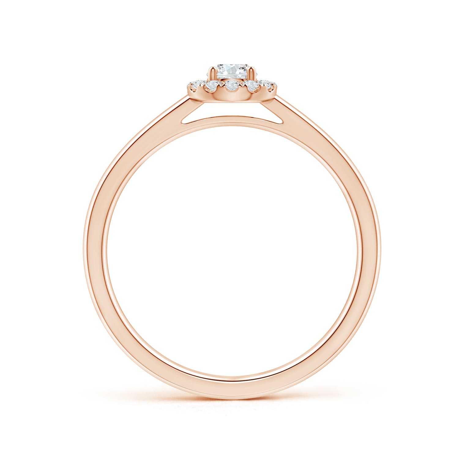 G, VS2 / 0.24 CT / 14 KT Rose Gold